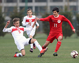 U14 Milli Takm 1. etap blge semeleri Erzurumda balyor