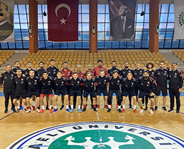 Futsal Milli Takm Yunanistan mann hazrlklarn srdryor