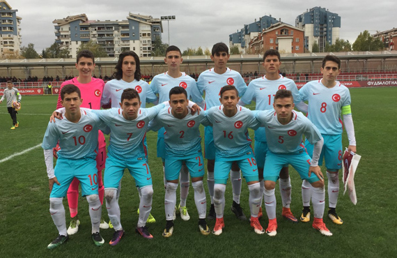 U15 Milli Takm, Makedonya'y 5-0 yendi