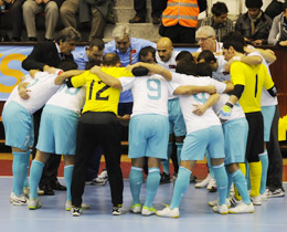 Futsal National Team lose to Ukraine: 12-2