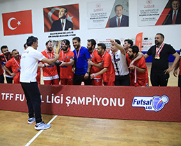 TFF Futsal Ligi Şampiyonu Vangölü Sportif Faaliyetler Oldu