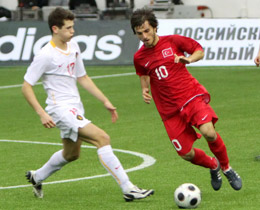 U18 Milli Takm, Belikay 3-0 yendi