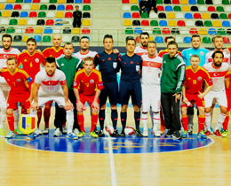 Futsal Milli Takm, Romanyaya 3-0 yenildi