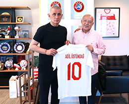 Adil stndadan TFF Bakan Hacosmanoluna Ziyaret