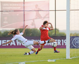 U19 Kadn Milli Takmmz Danimarkaya 1-0 malup oldu