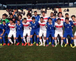 U17 Milli Takm, Yunanistan ile 0-0 berabere kald