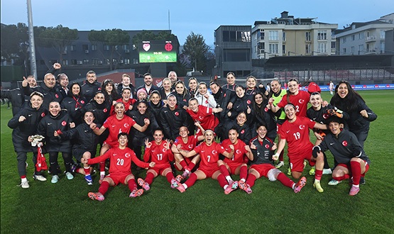 Kad�n A Mill� Tak�m�m�z, Malta'y� 3-0 Ma�lup Etti