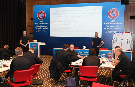 TFF'nin ev sahiplii yapt UEFA alma Grubu Toplants sona erdi