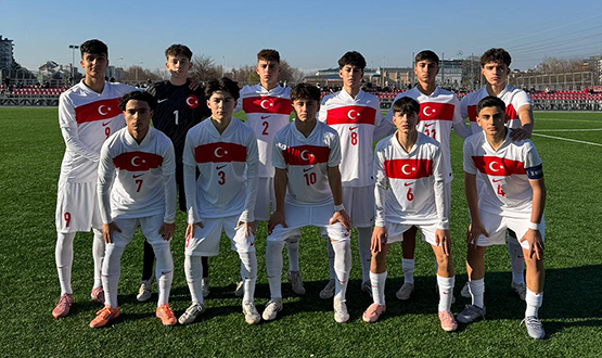 U15 Mill Takmmz, Kuzey Makedonya'ya 3-2 Yenildi