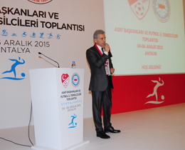 Futbol l Temsilcileri ve ASKF Bakanlar Toplants yapld