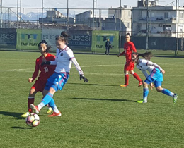 Women U17s draw against Russia: 1-1