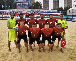 Plaj Futbolu Milli Takm, Kazakistan 5-3 yendi