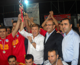 Diyarbakr Kuyumcular ve Sarraflar Odas Hal Saha Turnuvas sona erdi