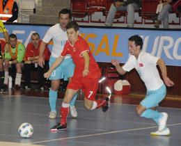 Futsal Milli Takm, Yurtii Futbolcu Seme Kamp kadrosu akland