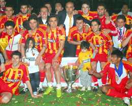 2007-2008 Sezonu Fortis Trkiye Kupas ampiyonu Kayserispor