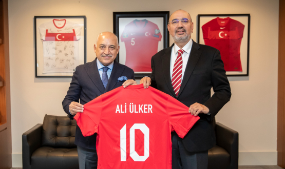 Ali lker'den TFF Bakan Mehmet Bykeki'ye Ziyaret