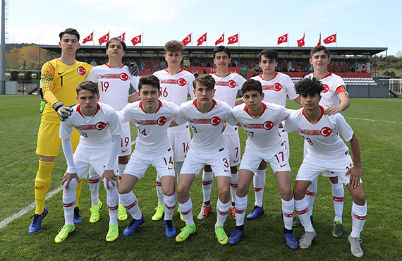 U15 Milli Takm, Beyaz Rusya'y 1-0 yendi