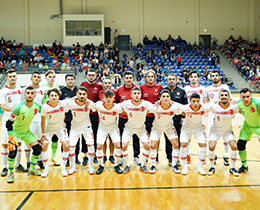 Futsal U19s draw with Latvia: 3-3