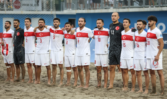 Plaj Futbolu Mill Takm'nn Avrupa A Ligi Play-Out Kadrosu Akland