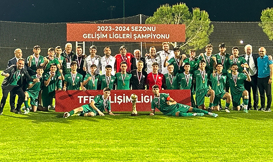 U17 Elit A Ligi'nde ampiyon Bursaspor