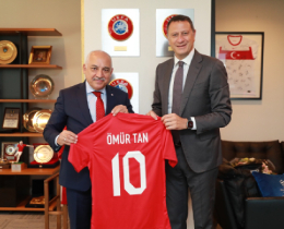 QNB Finansbank Genel Mdr mr Tandan Bakan Bykekiye Ziyaret