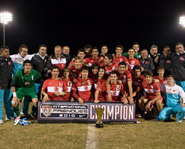 U17s win Nike International Friendlies Cup