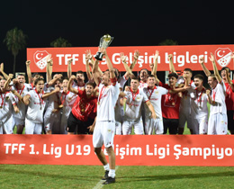 TFF 1. Lig U19’da şampiyon Yılport Samsunspor