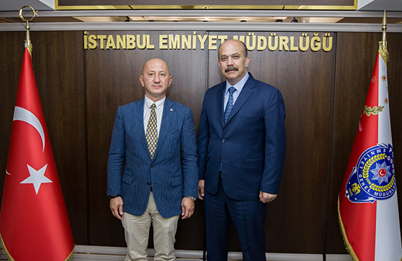 Gkhan zsava'tan stanbul Emniyet Mdr Zafer Akta'a ziyaret