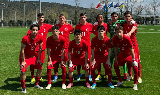 U15 Mill� Tak�m�m�z, Ukrayna ile 1-1 Berabere Kald�