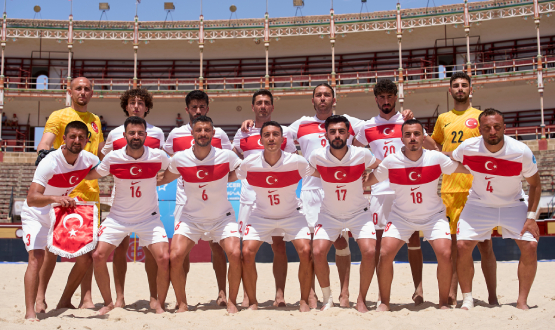 Plaj Futbolu Mill� Tak�m�m�z, S�ralama Ma��nda Polonya'ya Ma�lup Oldu