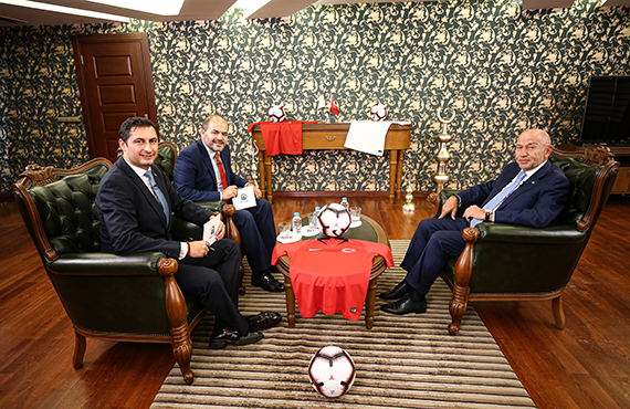 Nihat zdemir, Spor Masas'na konuk oldu