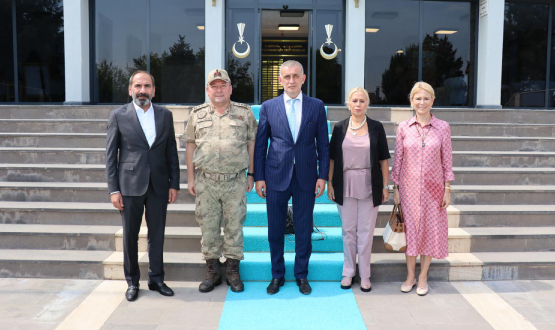 Bakan Hacosmanolu'ndan Diyarbakr l Jandarma Komutan Yldrm'a Ziyaret