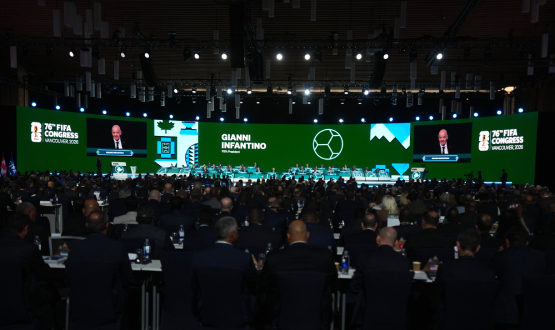 TFF Ba�kan� Hac�osmano�lu, 76. FIFA Ola�an Kongresi'ne Kat�ld�