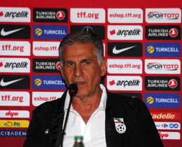 ran Teknik Direktr Carlos Queiroz basn toplants dzenledi