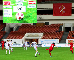 U18 Milli Takm, Letonyay 5-0 yendi