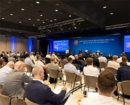 Abdullah Ayaz, UEFA Genel Sekreterler Toplantsna Katld