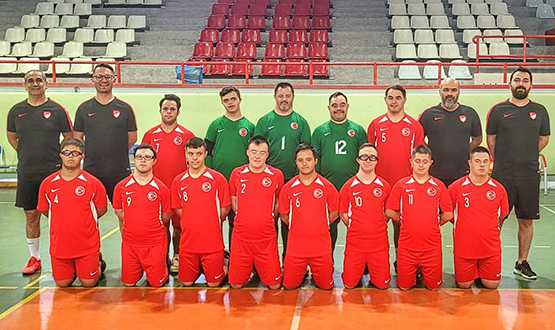 Down Sendromlular Futsal Milli Takm Riva’da Kampa Giriyor