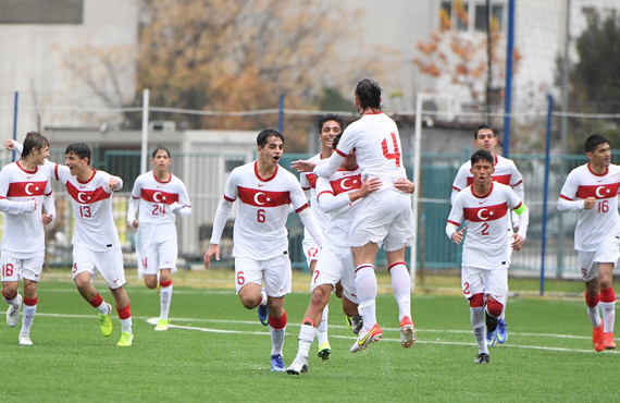 U16 Milli Takm, Karada ile 1-1 berabere kald