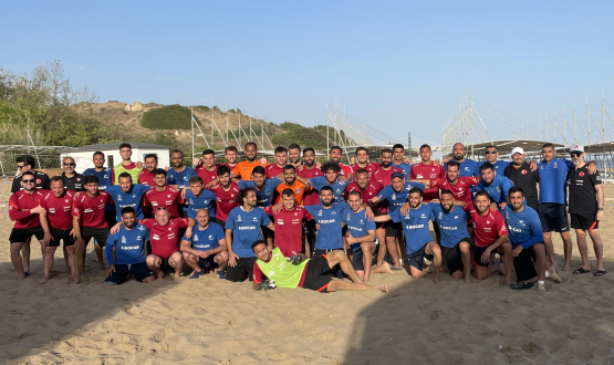 Plaj Futbolu Milli Takımı'nın Hazırlık Kampı Tamamlandı