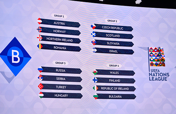 2020-2021 UEFA Nations Leauge draw made
