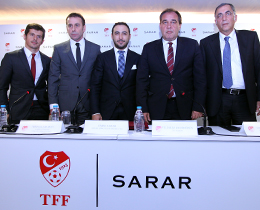 TFF ile Sarar arasndaki sponsorluk anlamas 4 yl uzatld