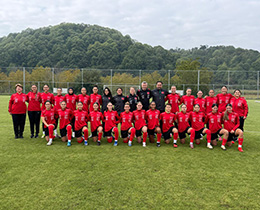 U19 Kad�n Mill� Tak�m��n�n Slovakya Ma�lar� Haz�rl�klar� Ba�lad�