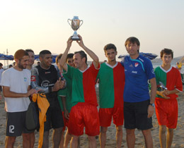 Garanti Plaj Futbolu Ligi Foa Etab ampiyonu Foa Bld.Spor oldu