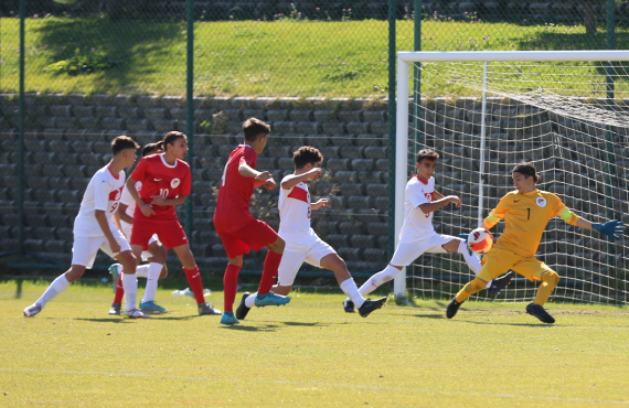 U14 Milli Takm 1. etap blge semeleri 3. grup malar ile devam edecek