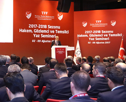 TFF Temsilciler Semineri sona erdi